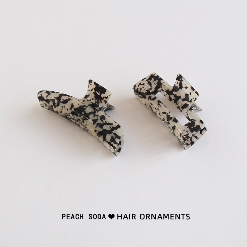 中式复古水墨抓夹气质高级感后脑勺盘发鲨鱼夹发抓简约头饰女夹子,淘宝优惠券,粉丝福利购,淘宝优惠卷