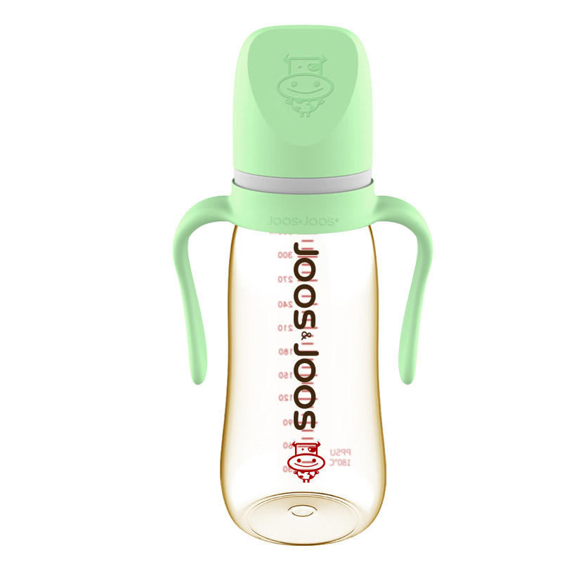 香港吉子奶瓶ppsu宽口径婴儿耐摔正品吸管宝宝带手柄大容量330ml,淘宝优惠券,粉丝福利购,淘宝优惠卷