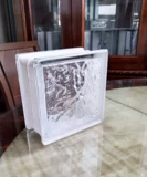 145*145*80 мм ледяное хрустальное стеклянное кирпичное кирпич