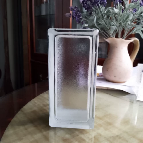 Прямоугольный стеклянный кирпичный кирпич Внутренний монгольский сандал апельсиновый свет страсть -Ок стеклянный кирпичный перегород