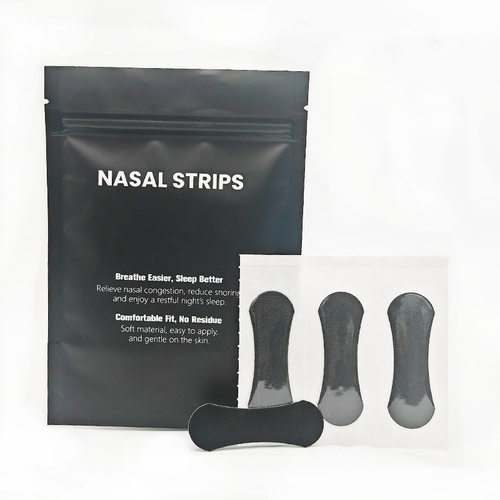 SUSU弹力通气鼻贴加工现货成人小孩打鼾贴鼻塞贴改善睡眠呼吸鼻贴 - 图3