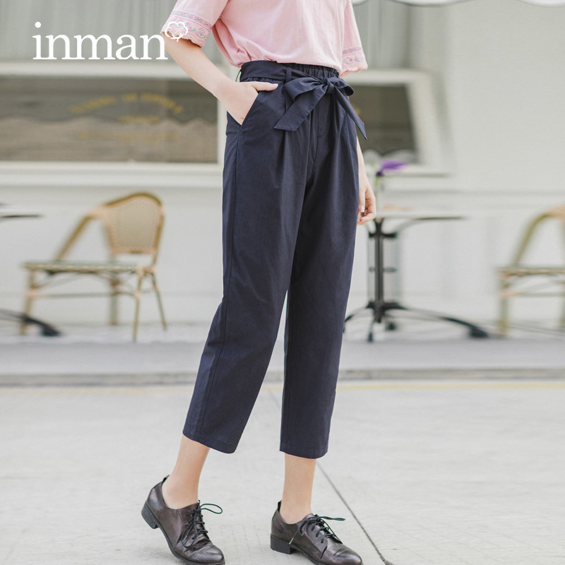  茵曼田田极客休闲裤
