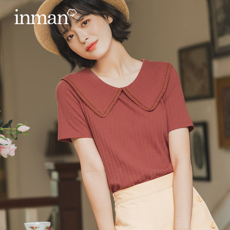  茵曼田田极客T恤