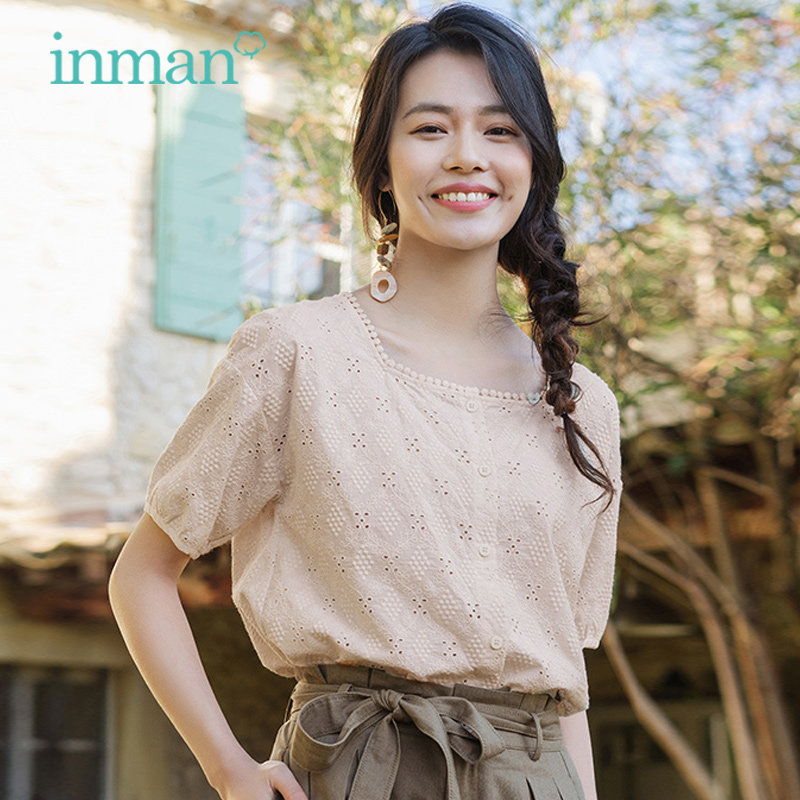  茵曼田田极客衬衫