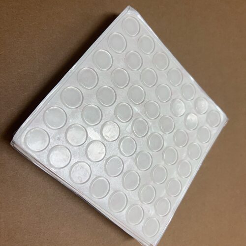 透明胶垫/防滑胶粒/防撞胶粒平面圆柱15mm*2mm厚度（49）粒 - 图2