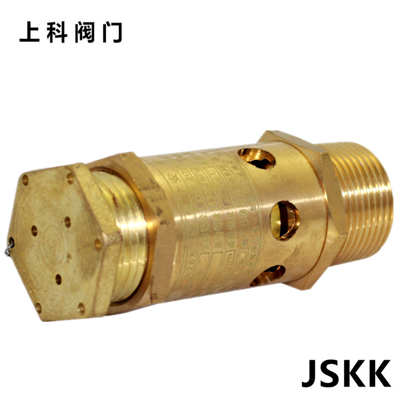 a28x-16t富羽空压机安全阀加氟储气罐泄压阀螺杆式可调节气压表阀 - 图0