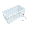 Large turtle box plastic turtle tank breeding box aquarium fish tank landscaping villa open ecological turnover box