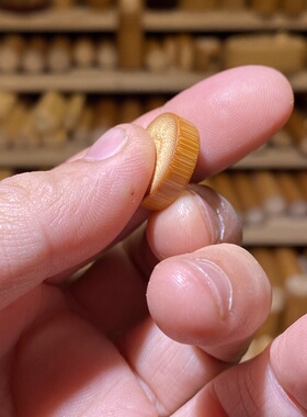 18-5mm满密红皮圆片，一物一链接，拍了下架，远山工实心玉竹