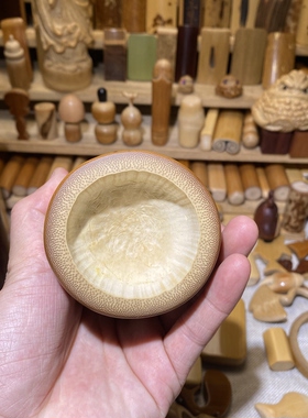 68-133mm桂妃竹山水斑笔筒，一物一链接，拍了下架，远山工