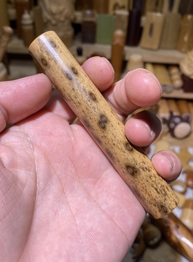 16-101mm梅鹿竹堵头手把件，一物一链接，拍了下架，远山工