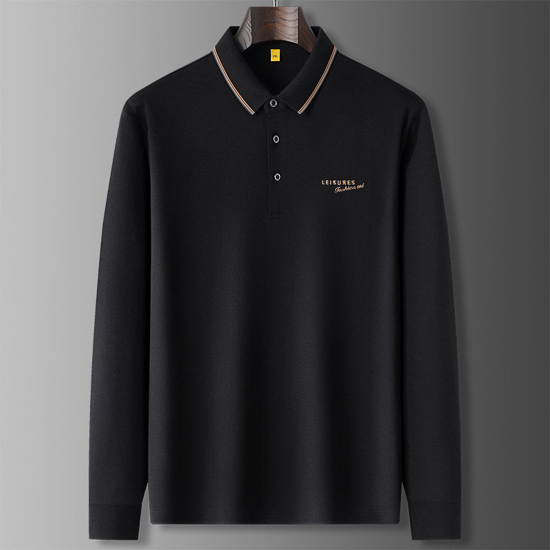 加厚加绒大码男士冬季翻领长袖T恤加肥特大号男宽松珠地棉POLO衫,淘宝优惠券,粉丝福利购,淘宝优惠卷