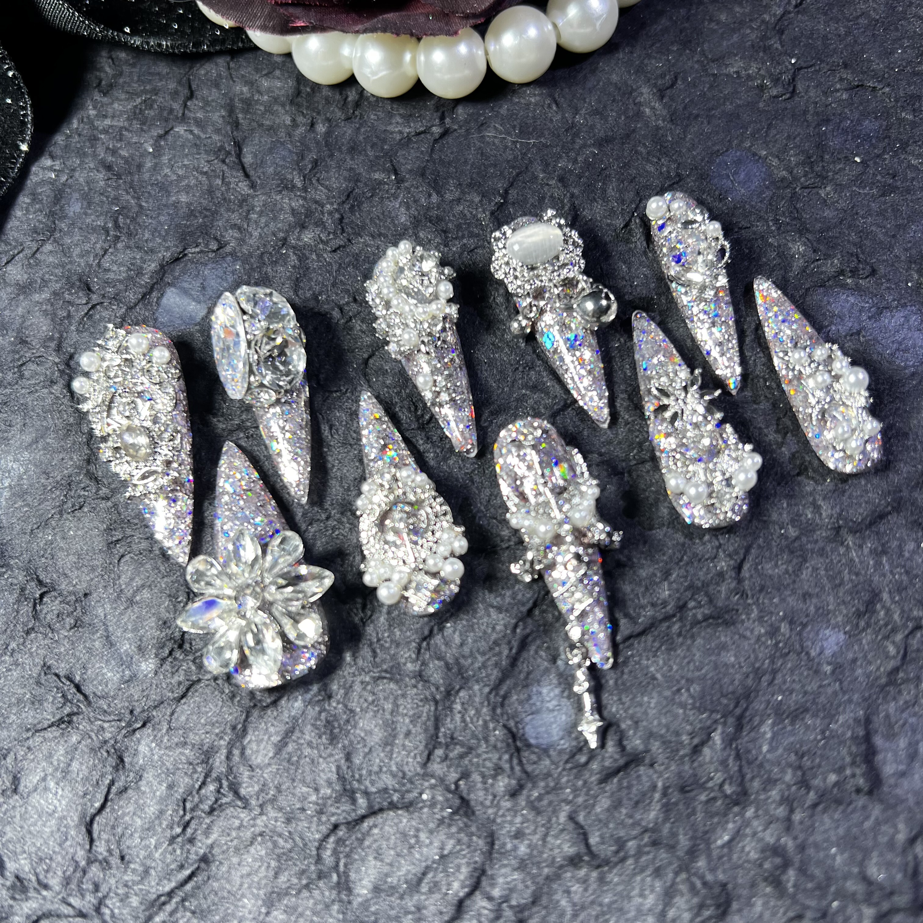 【129】爆闪纯手工穿戴甲,淘宝优惠券,粉丝福利购,淘宝优惠卷