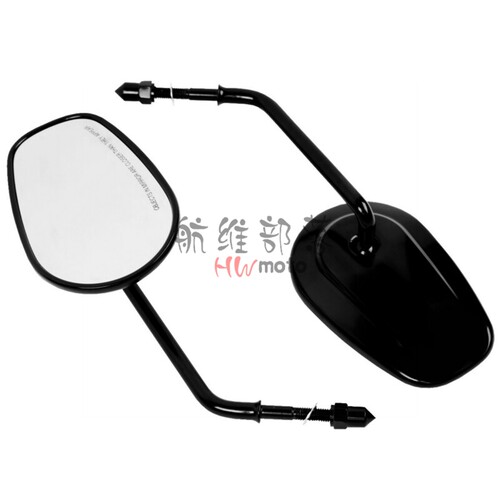 适用哈雷XL883 XL1200 X48硬汉戴娜 威路德 出口品质后视镜反光镜 - 图0
