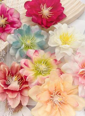 子豪陆莲花牡丹仿真花假花绢花