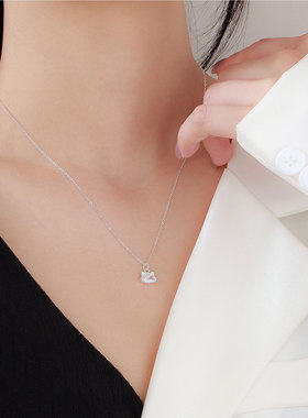 银十字链S999纯银凯特项链项链