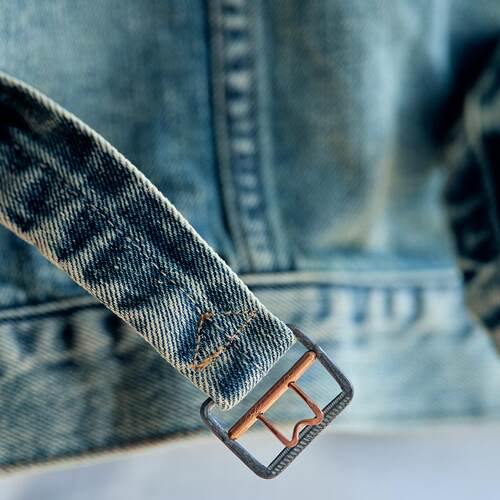 老芬staph日本进口丹宁面料洗水造旧牛仔夹克 1ST TYPE DENIM JKT - 图2