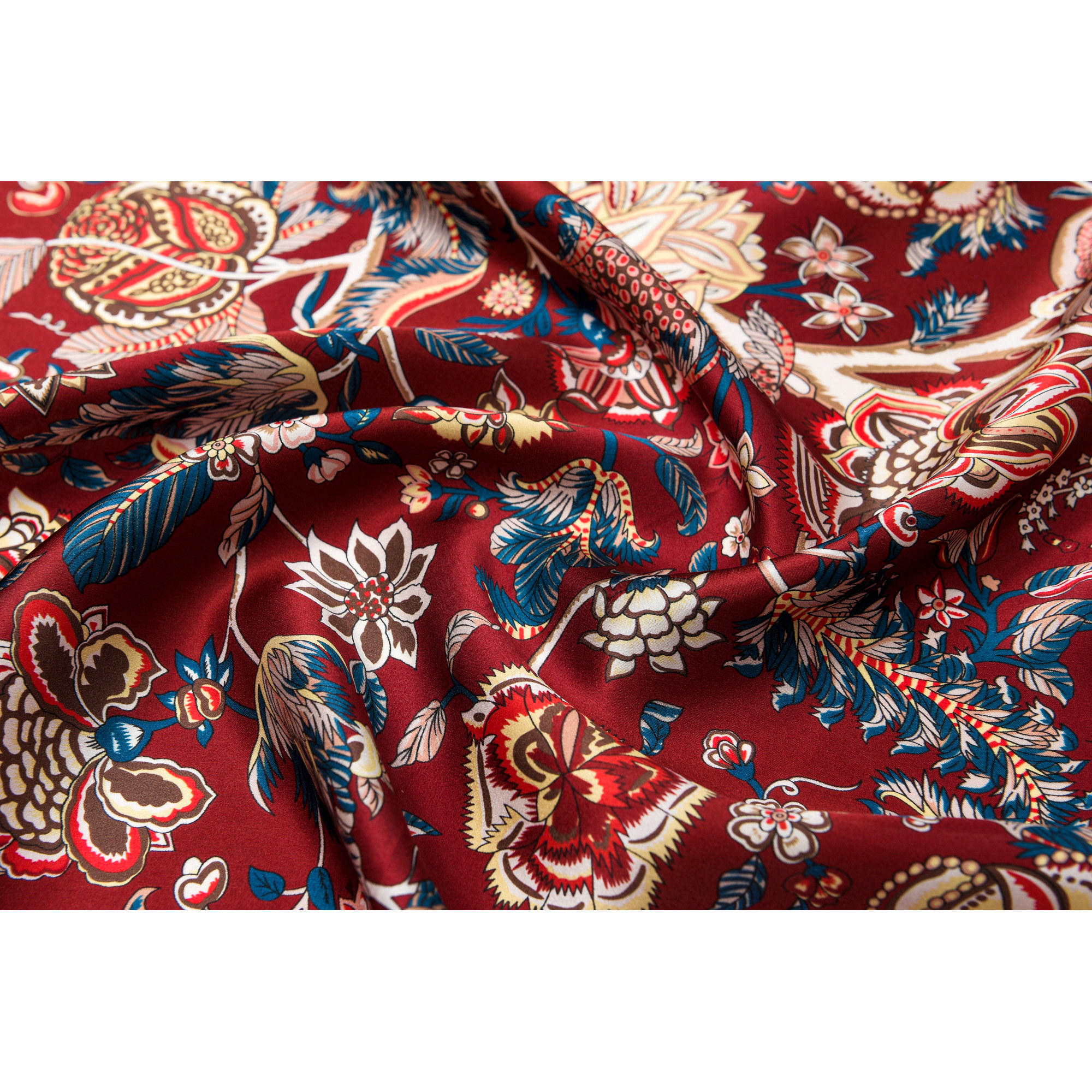 100%桑蚕丝巾女夏季薄款大方巾气质日常通勤百搭七夕礼物礼盒装,淘宝优惠券,粉丝福利购,淘宝优惠卷