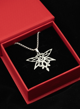 死灵之书克苏鲁神话万物归一者犹格索托斯六芒星幸运吊坠钛钢项链