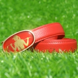 Детский ремень, форма подходит для мужчин и женщин, штаны, юбка, из натуральной кожи