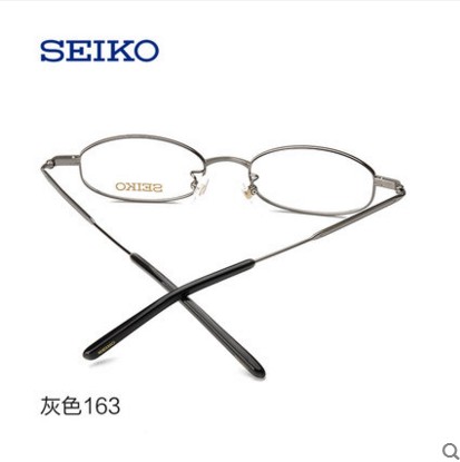 seiko精工眼镜 纯钛小框眼镜架 近视全框高度数专用眼镜框H03086 - 图2