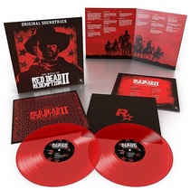 Spot Red Dead Redemption wilderness Dart 2 soundtrack limited red glue 2LP Black Gel Record