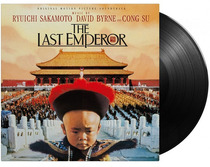 Classic OST Emperor OST Sakamoto Long David Byrne LP Black Records 12 inches