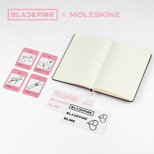 Moleskine x BLACKPINK联名款笔记本2026新款精美手帐周记本子A5 - 图2