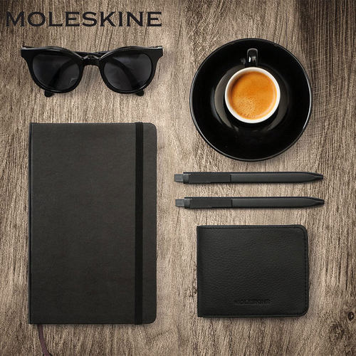 Moleskine笔记本子经典简约记事商务会议记录B5硬面A5随身A6办公 - 图0
