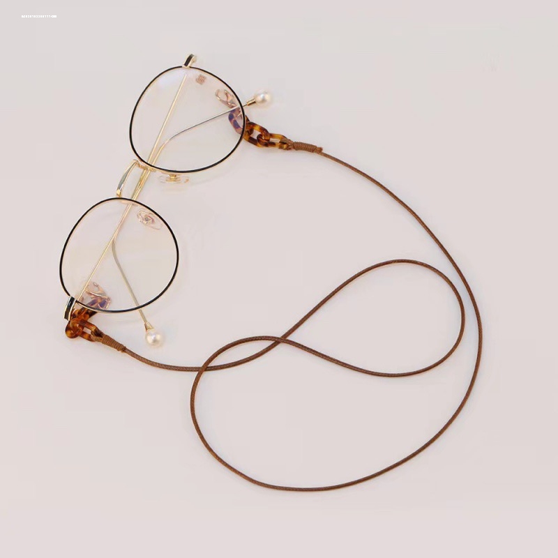韩国眼镜链条挂脖复古时尚女眼睛带防滑防掉链子墨镜口罩耳机挂绳 - 图2
