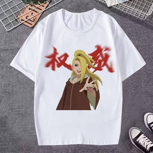 火影忍者表情权威阿玛特拉斯短袖T恤男女动漫周边衣服学生二次元 - 图2