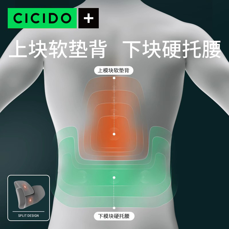 cicido【专利技术】护腰神器汽车腰靠 夕夕多腰靠