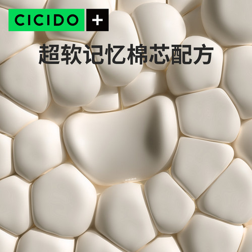 CICIDO汽车头枕护颈枕车用靠枕运动座椅车内枕头腰靠护腰车载腰垫-图0