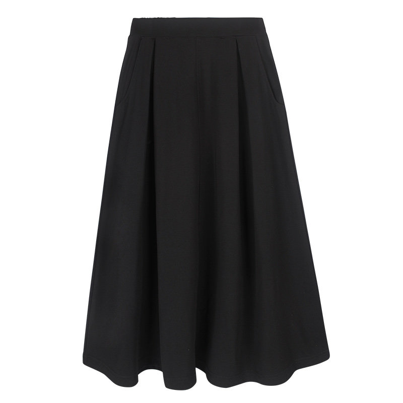 夏季2020新款百褶中长款港味半身裙 然可服饰半身裙