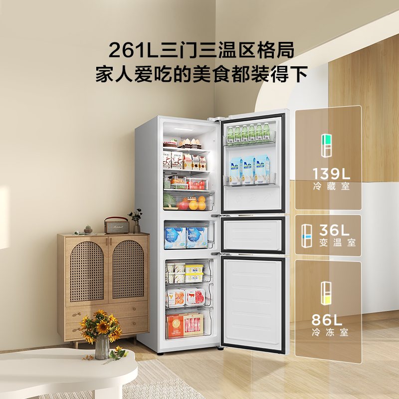  tcl惠电厨房冰箱