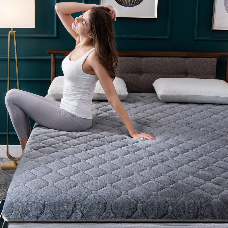 加厚羊羔绒软垫家用定制垫褥 蓝帝家纺床垫/床褥/床护垫/榻榻米床垫