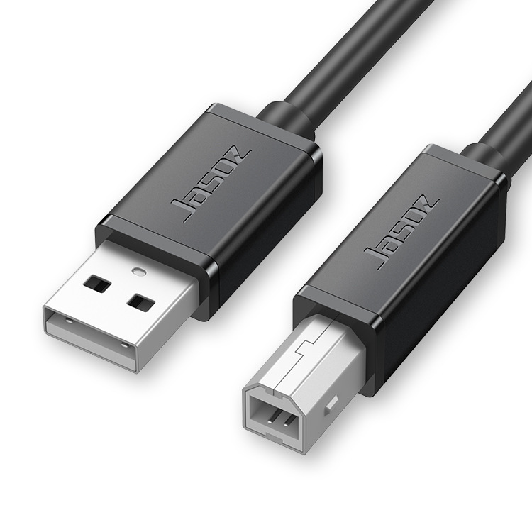 适用HP惠普LaserJetp1108p1106P1007打印机连接电脑数据线USB5米3