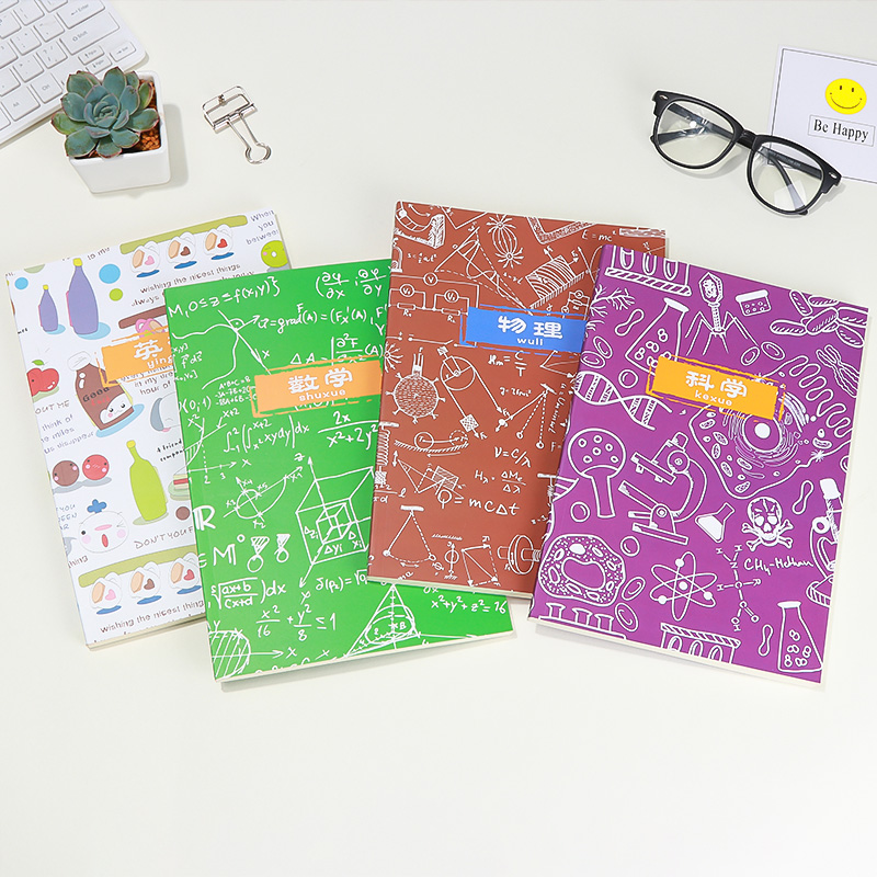 错题本小学纠错本初中笔记本子加厚英语数学改