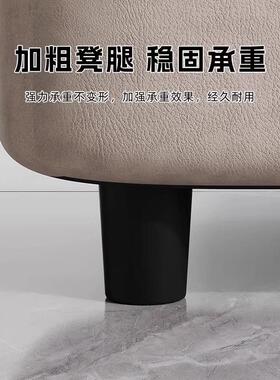 换鞋凳门口家用穿鞋小凳子玄关入户软包矮凳客厅沙发创意板凳坐墩