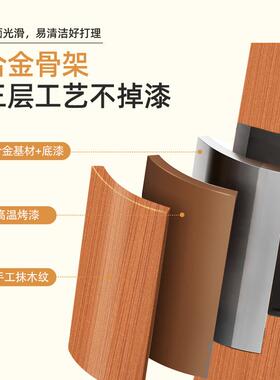 美齐户外可折叠躺椅家用阳台桌椅民宿庭院藤编休闲椅单人沙发椅