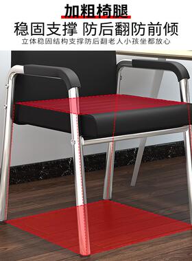 办公椅舒适久坐会议室椅学生宿舍弓形网麻将椅子电脑椅家用靠背凳