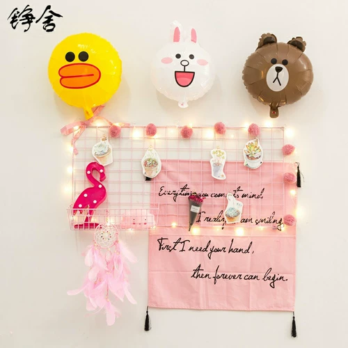 Железное искусство сетка стержни термины сети полки лаурет киоски небольшие товары детского сада фотоостена дисплей висящая стена висящая стена