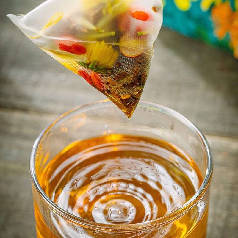 菊花决明子茶养肝明目护肝包牛蒡根 春及茶叶养生茶
