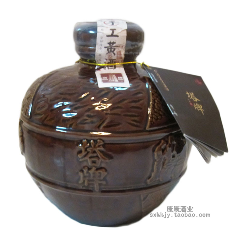 绍兴的黄酒 塔牌手工冬酿 2.5L 香雪酒古法酿造甜型老酒 礼盒包装 - 图0