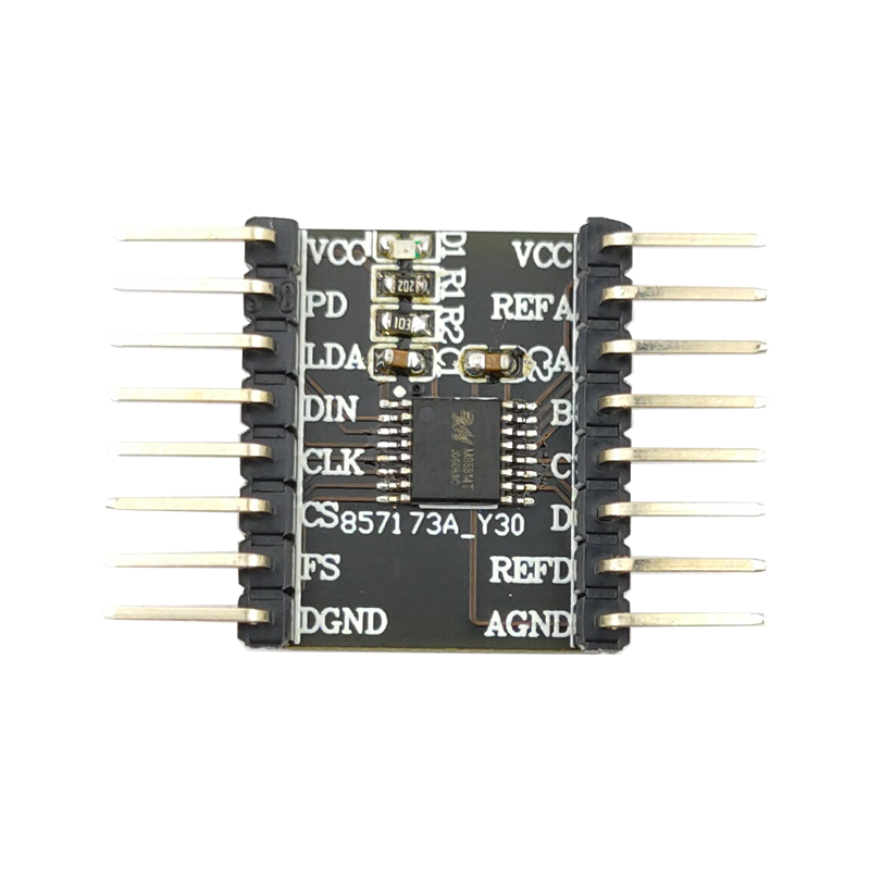 MS5614T模块 数模转换器芯片ADC 12bit四通道 SPI 方案验证板 - 图3