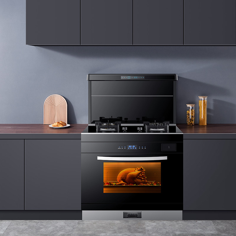 顾家蒸烤箱一体变频家用套装集成灶 顾家集成灶