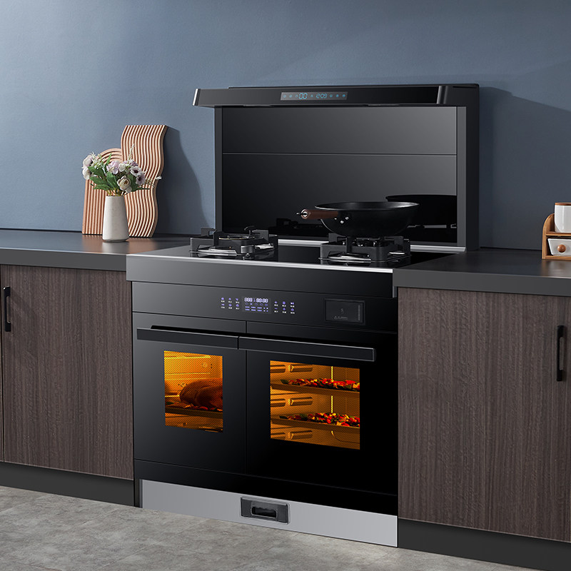 顾家集成灶独立蒸箱一体家用烤箱 顾家集成灶