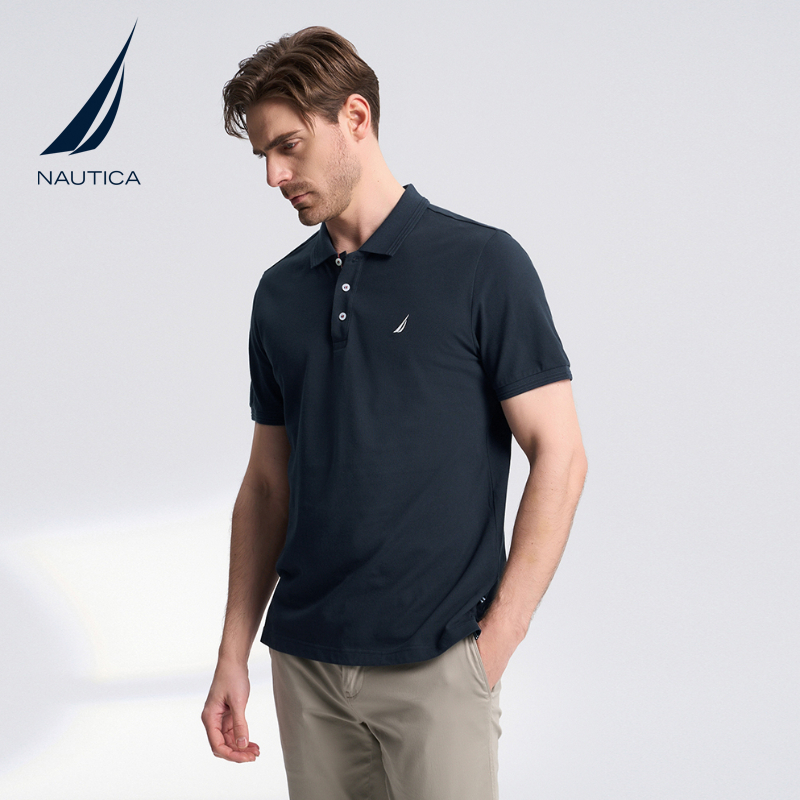 nautica /诺帝卡男装23春季polo衫 NAUTICAPolo衫
