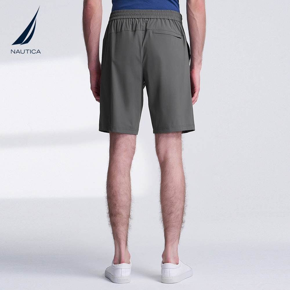 NAUTICA/诺帝卡男装24夏季新品凉感带弹柔软松紧腰休闲短裤BO4210 - 图2