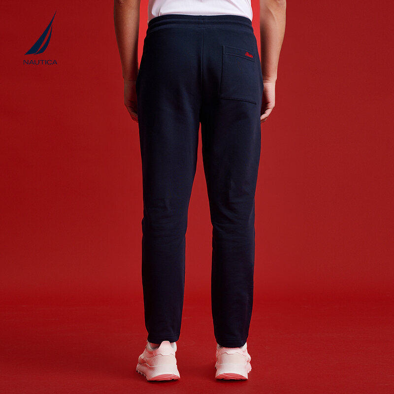 NAUTICA/诺帝卡男装新年款全棉毛圈柔软透气运动卫裤KC5102,淘宝优惠券,粉丝福利购,淘宝优惠卷
