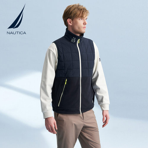 NAUTICA/诺帝卡男装秋冬款轻量保暖户外机能风背心马甲KS4304 - 图0